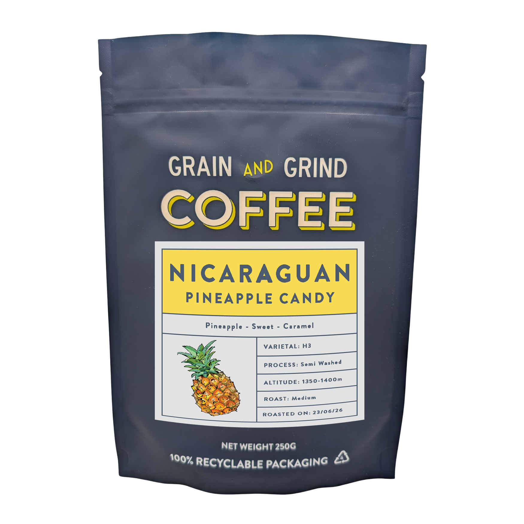 Nicaraguan Pineapple Candy by Grain and Grind